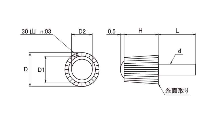 ハイピック(黒(2 8.0 4.0