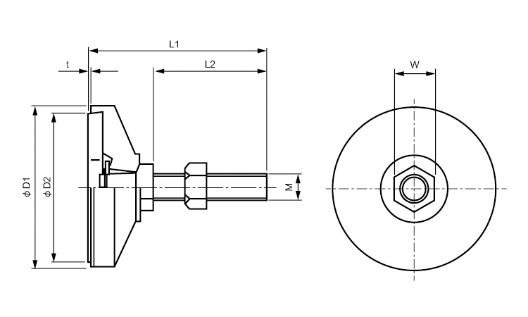 アジャストボルト D120 20.0