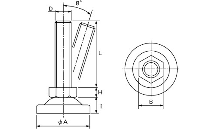 アジャスト(重量物用(ドーム 12.0