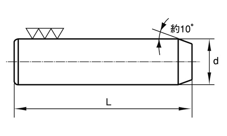 ダウエルピンA型(大喜多製 6.0 3.0