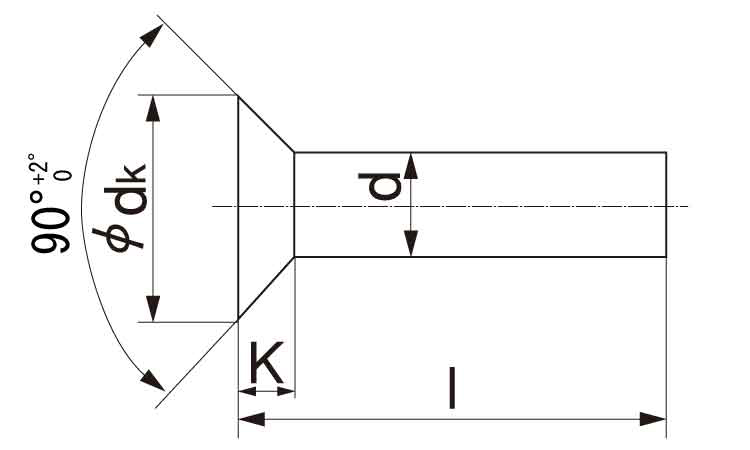 皿リベット 8.0 1.0