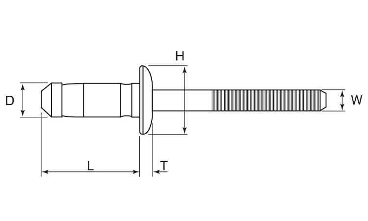 ワイドバルブ(ステンーステン(丸 8.0