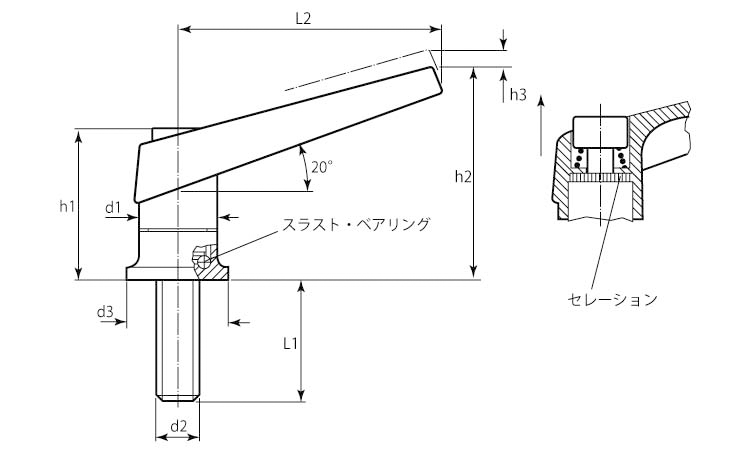 24420オネジ付(オレンジ) 1.0 18.0
