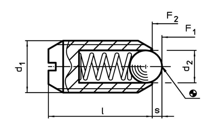 2B050ロック無(標準(UNF #4
