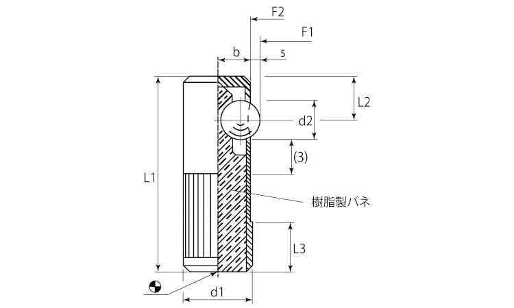 22140軸受鋼バネ圧強シングル 10.0
