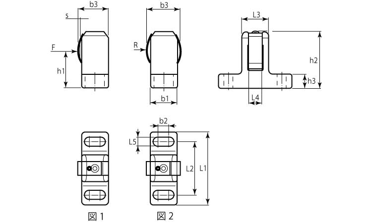 ラテラルスプリング板ばね(両側