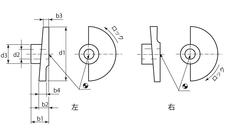 ドアキャッチ(右回し 35.0