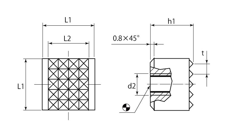 グリッパー角型(セレーション付 10.0 12.0