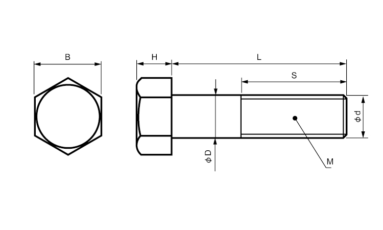 KYOUJIN 六角ボルト 30.0 10.0