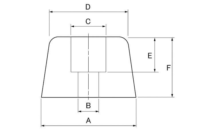 ゴム脚(WナシUEKー3617N