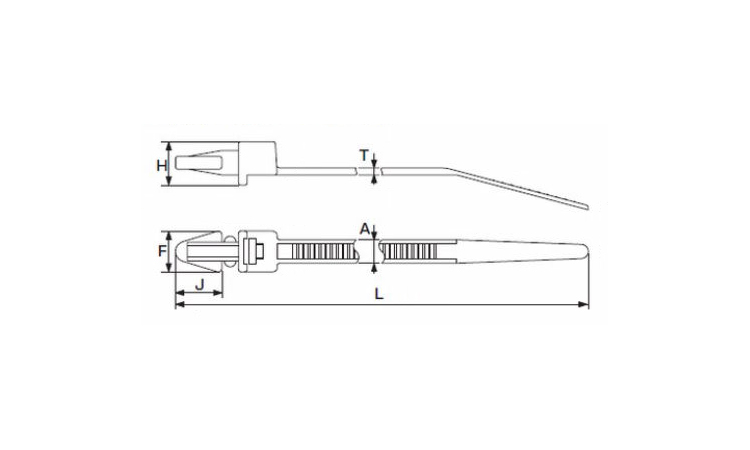 プッシュマウントタイT50RSF 50.0