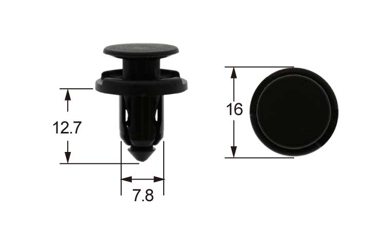 カークリップ(バンパーSー001