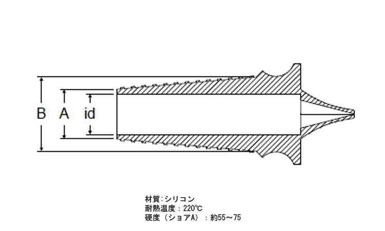 円錐プラグ(排気口付)GVMーP