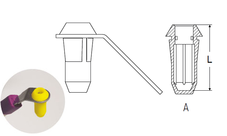 アタッチキャッププラグGHAーP 8.0