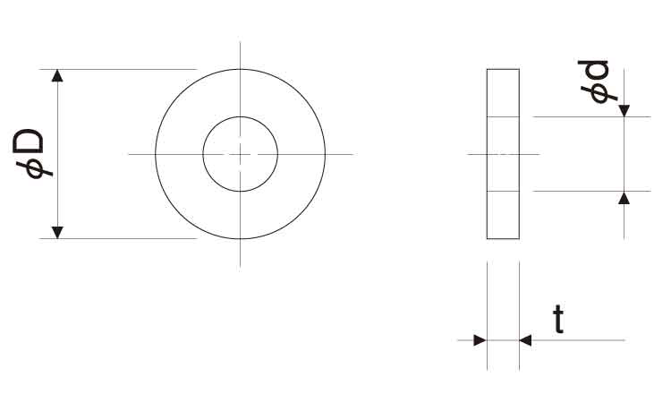 ポリスライダー ワッシャー(LL
