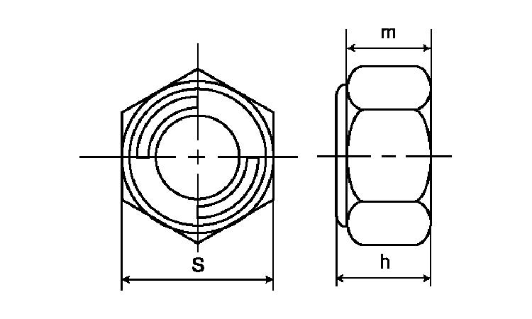 Uナット(その他細目 12.0