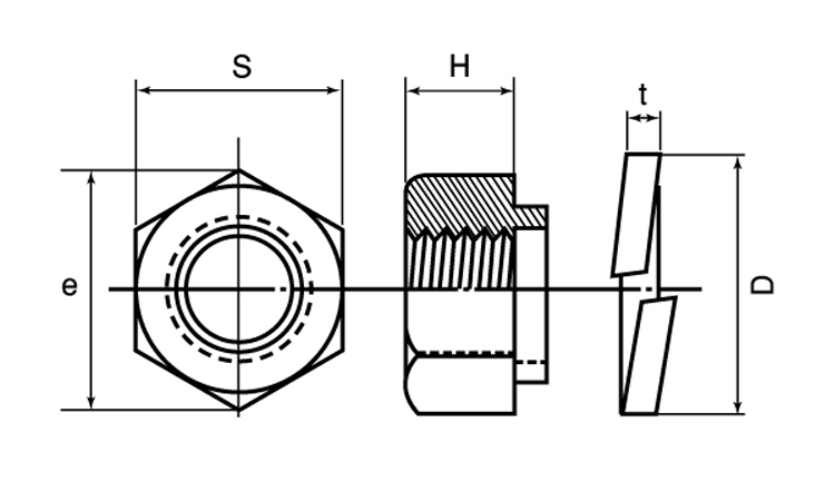 スプリングナット 4.0