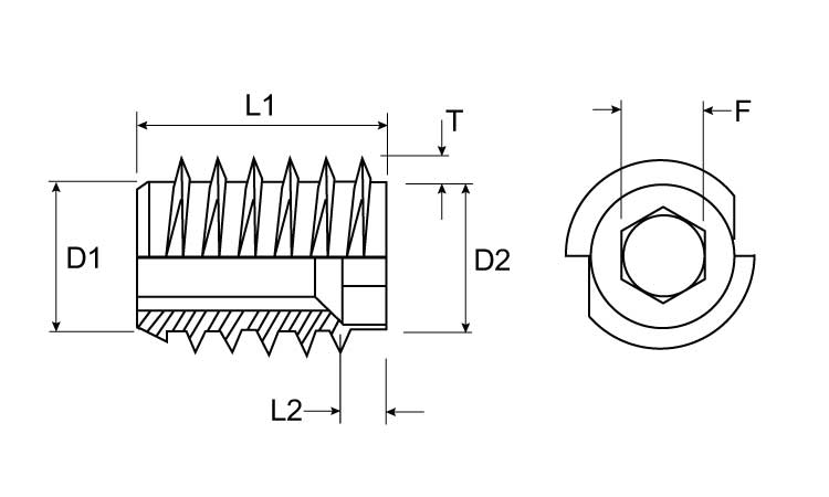ウッドアンカー(C) 5.0
