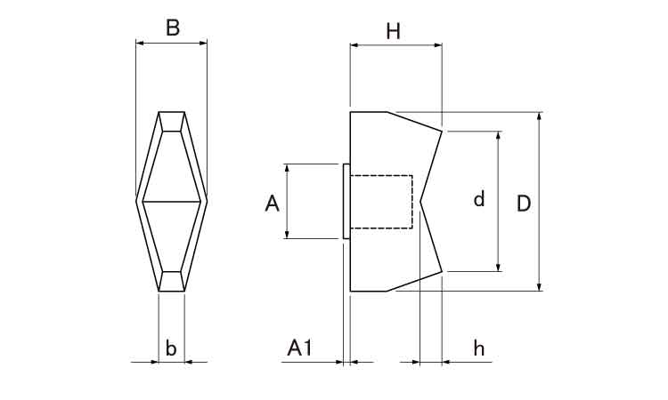 白 ナイロンWナット3 8.0
