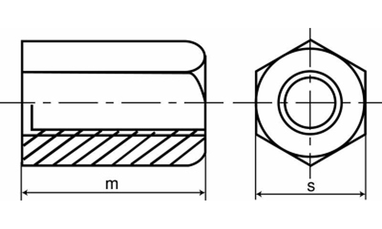 30割台形ナット(DR(右ねじ 12.0