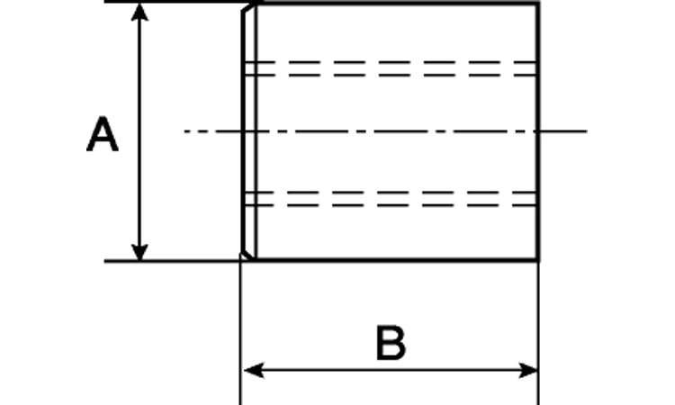 20割台形丸ナット(BL(左ねじ 12.0