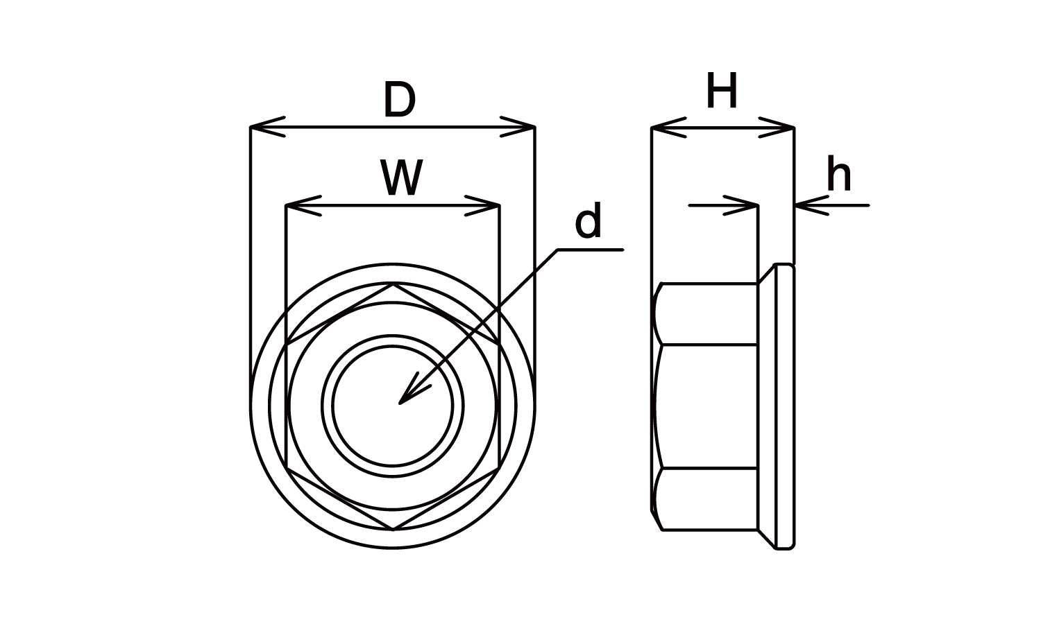 グリップロックナット細目TIGN 10.0
