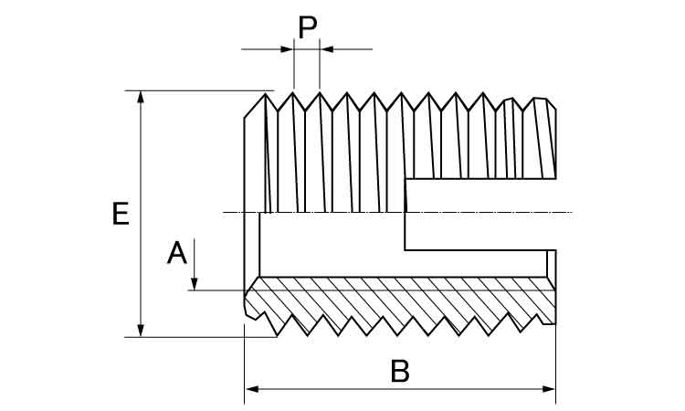 エンザート(割溝タイプ 244型