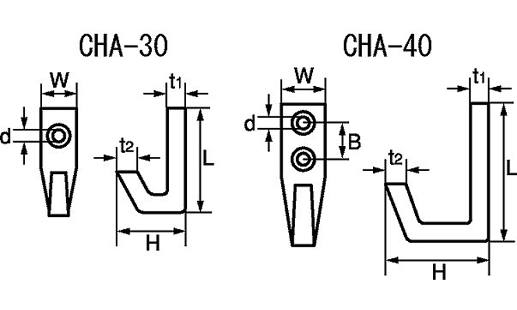 エレガンスフック(A(ブラック 30.0