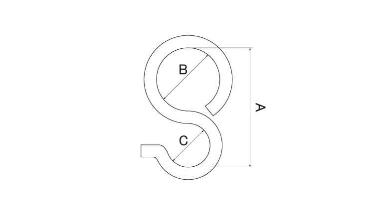Pフック ニッサチェイン製 13.0