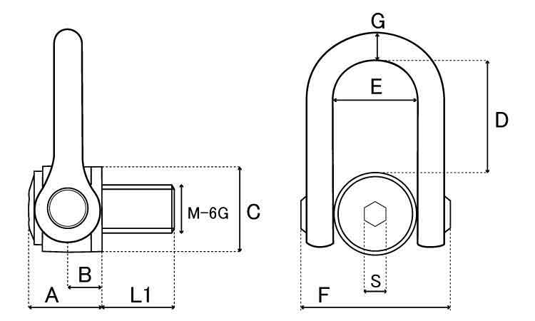 Dスイベルシャックル(DSSUP