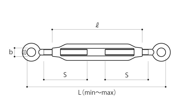 ターンバックル(オーフ)TB