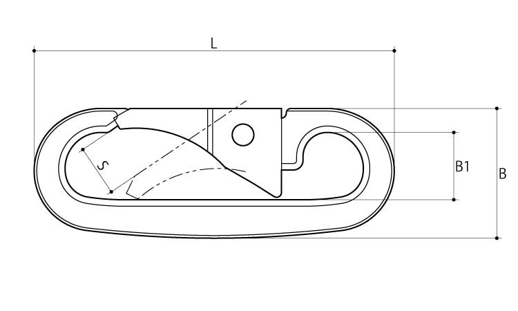 ブラックチェーンフックA型