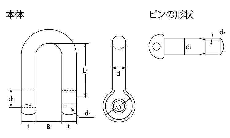 TAIYO型打シャックル(SC 8.0