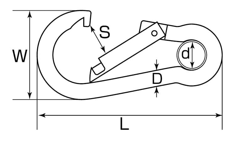 スプリングフックX(ひめじや 5.0