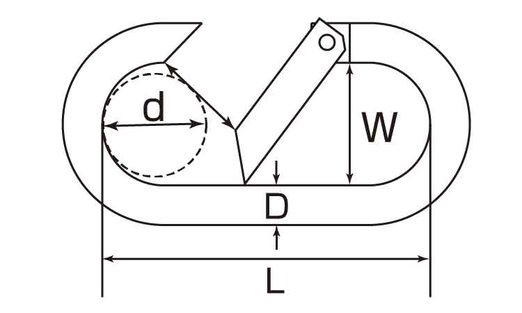 ステンO型フック(ひめじや 6.0