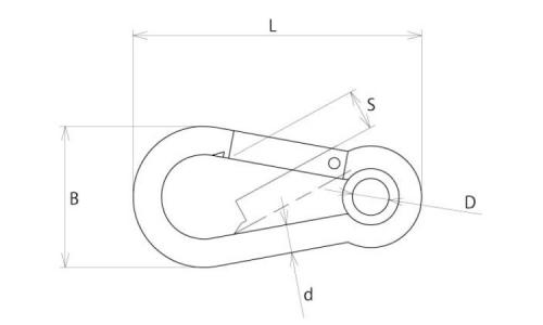 AKフック(ハズレ止めナット付