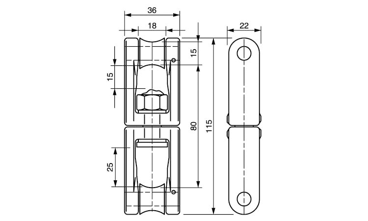 スイベルジョイント(SJR
