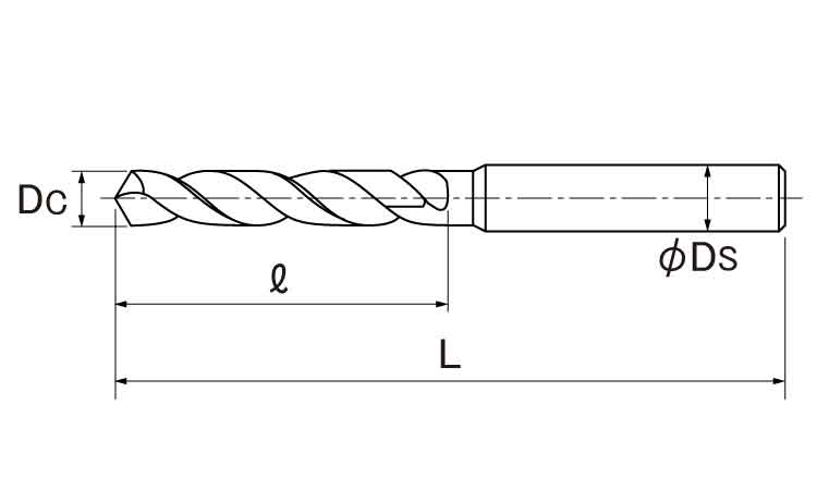 月光ドリル 機械加工用 2.0