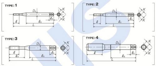 ヤマワSPタップ(1.5P 1.6