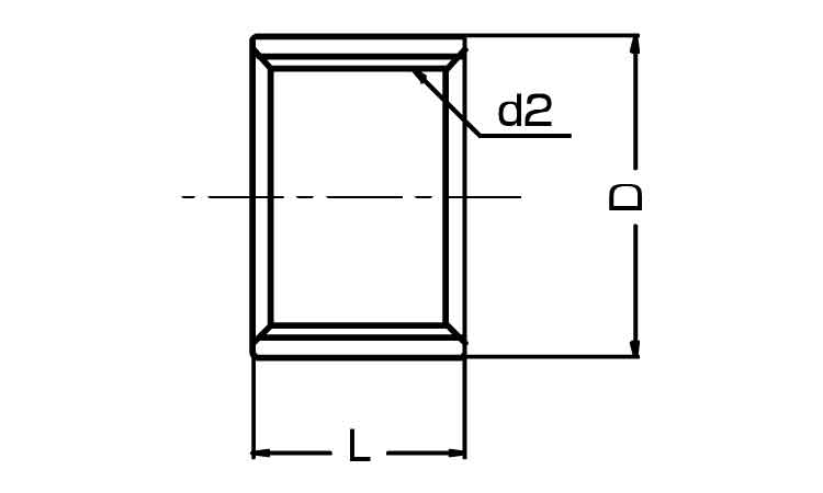 継手ハーフソケットストレートHS 6.0