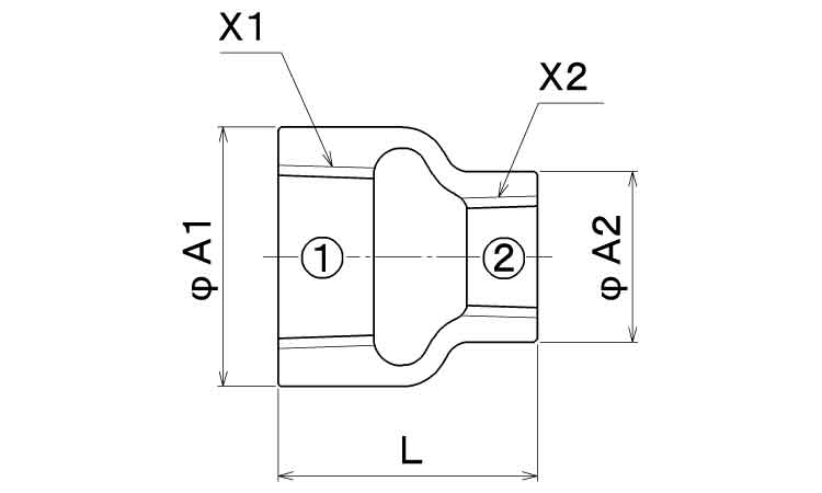 CK 径違いソケット(RS)