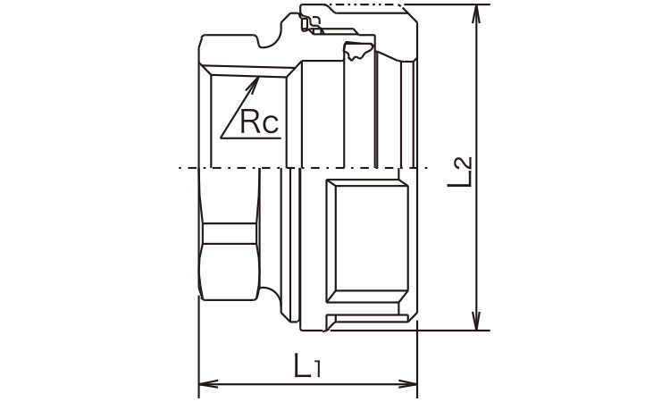 ON めすアダプタ(NJXFA)