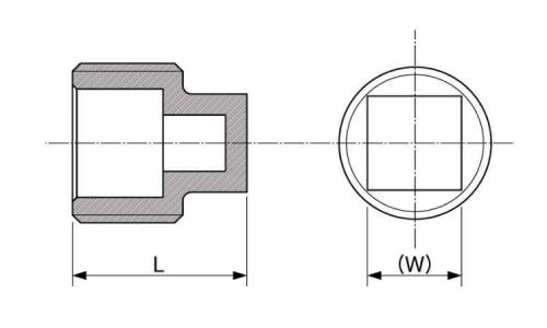 MD 4角プラグ 6.0