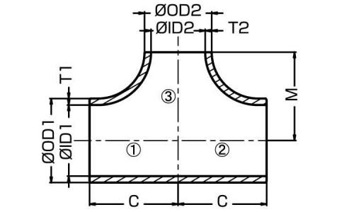 径違いチーズ(T・R(20S 15.0 20.0