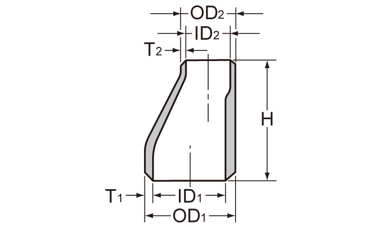 SGP 溶接EレジューサR(E)