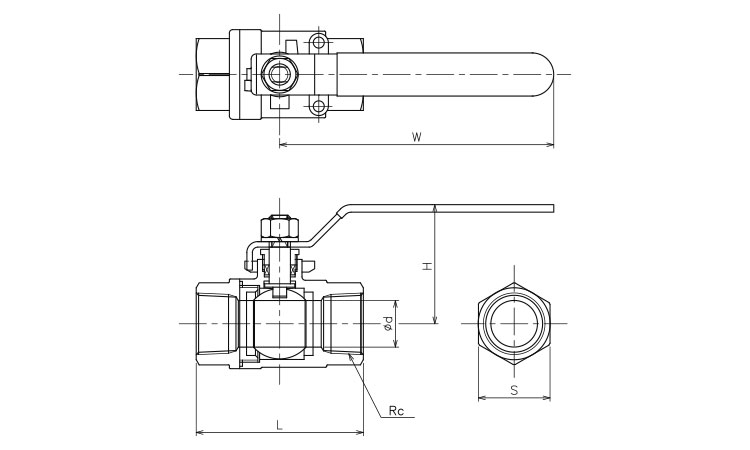 ボールバルブ CSF-PS2