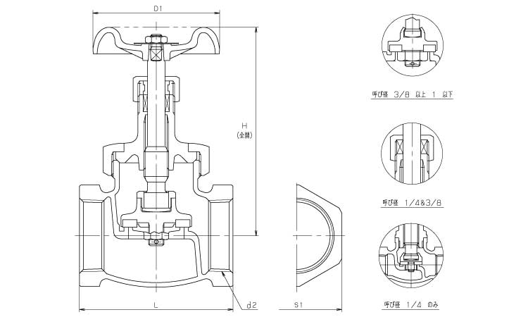 グローブバルブ(G(KITZ 8.0