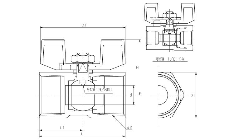 ボールバルブ(TKW(KITZ 6.0