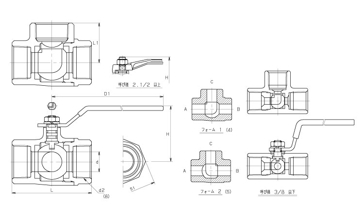 ボールバルブ(TN(KITZ 8.0