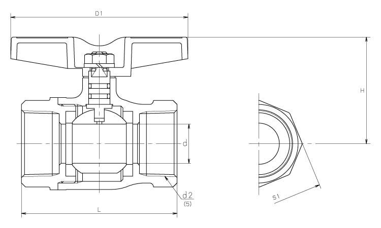ボールバルブ(TT(KITZ 8.0